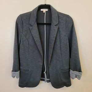 Size Medium Knit Blazer - Green